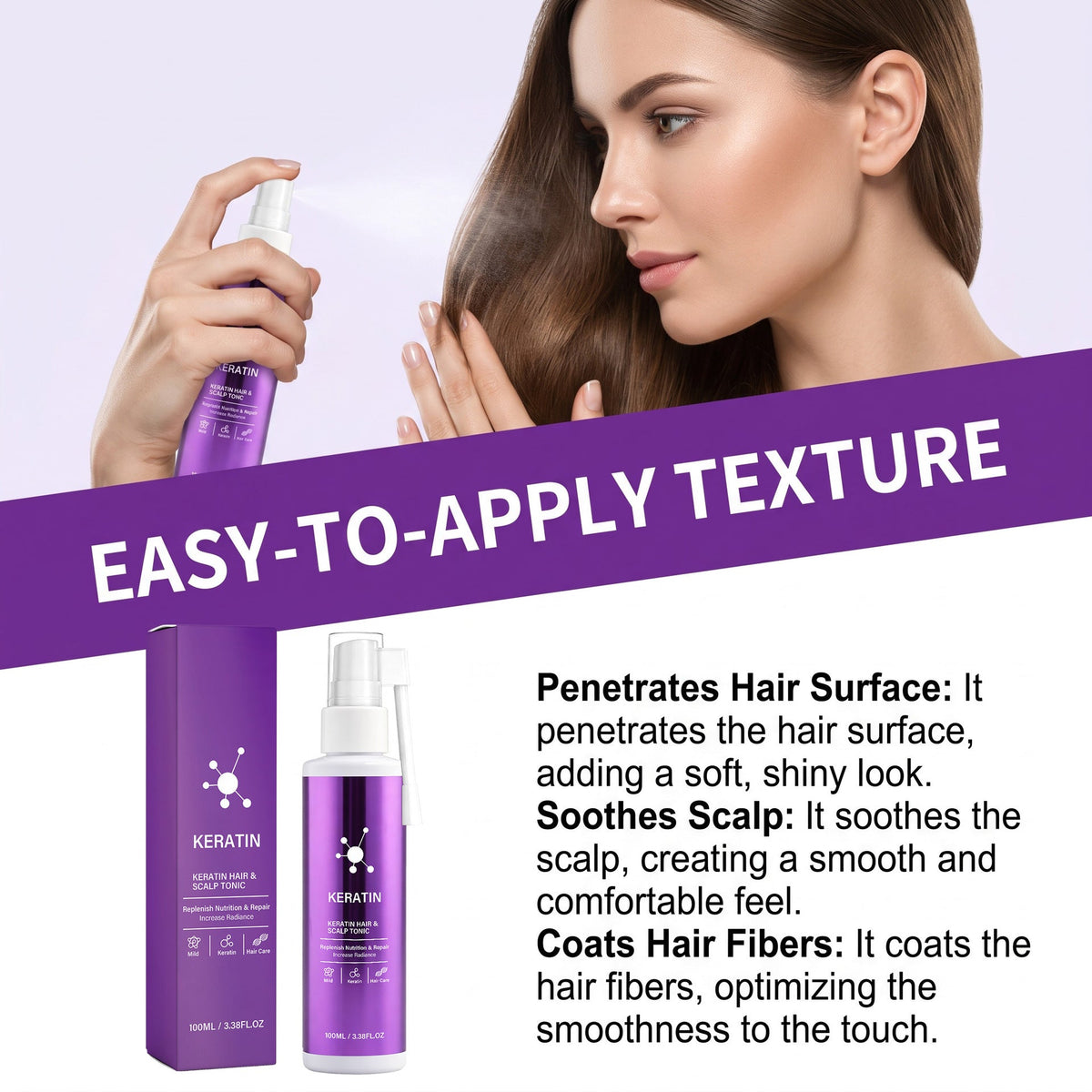 Keratin Strengthening Hair Serum
