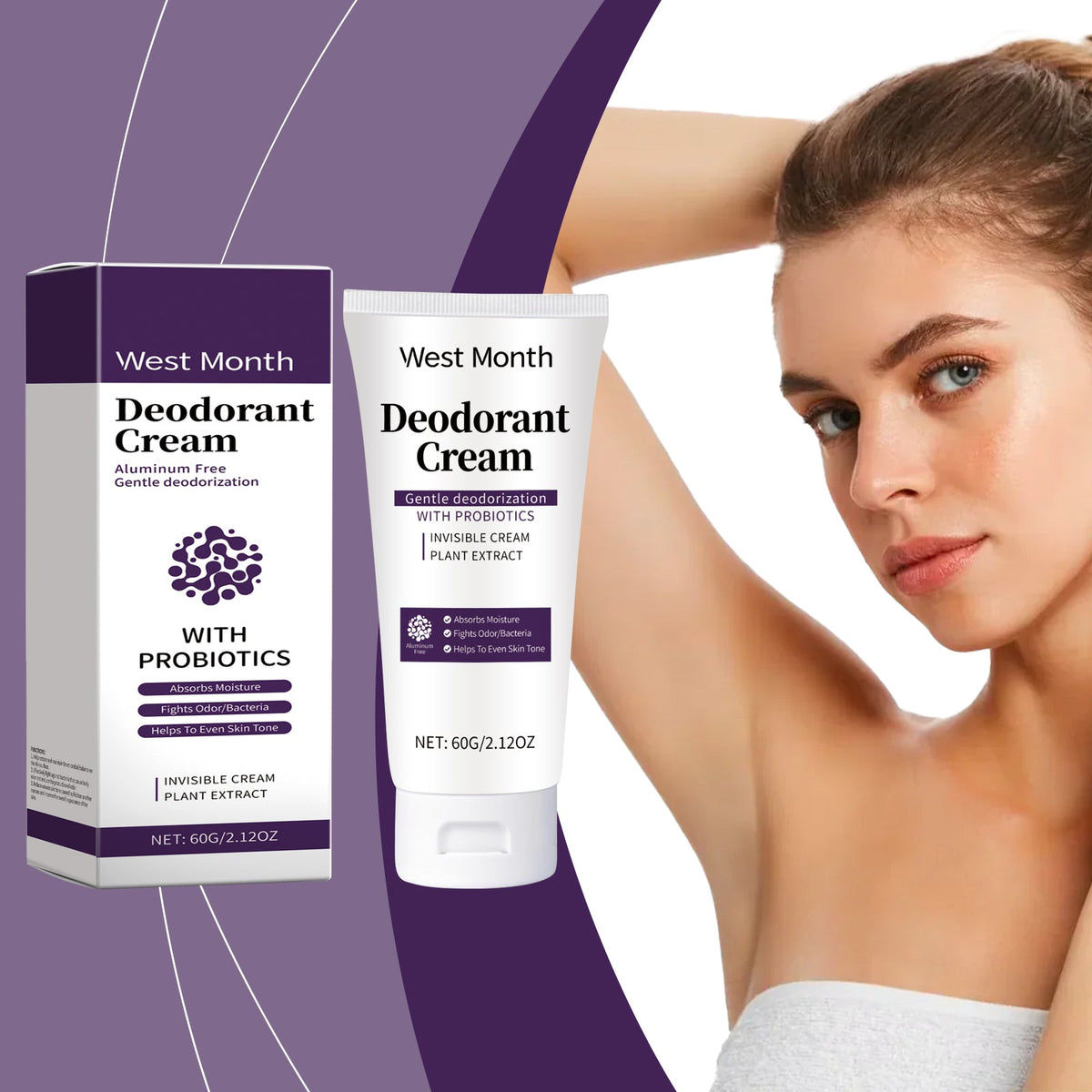 Probiotic Deodorant Cream