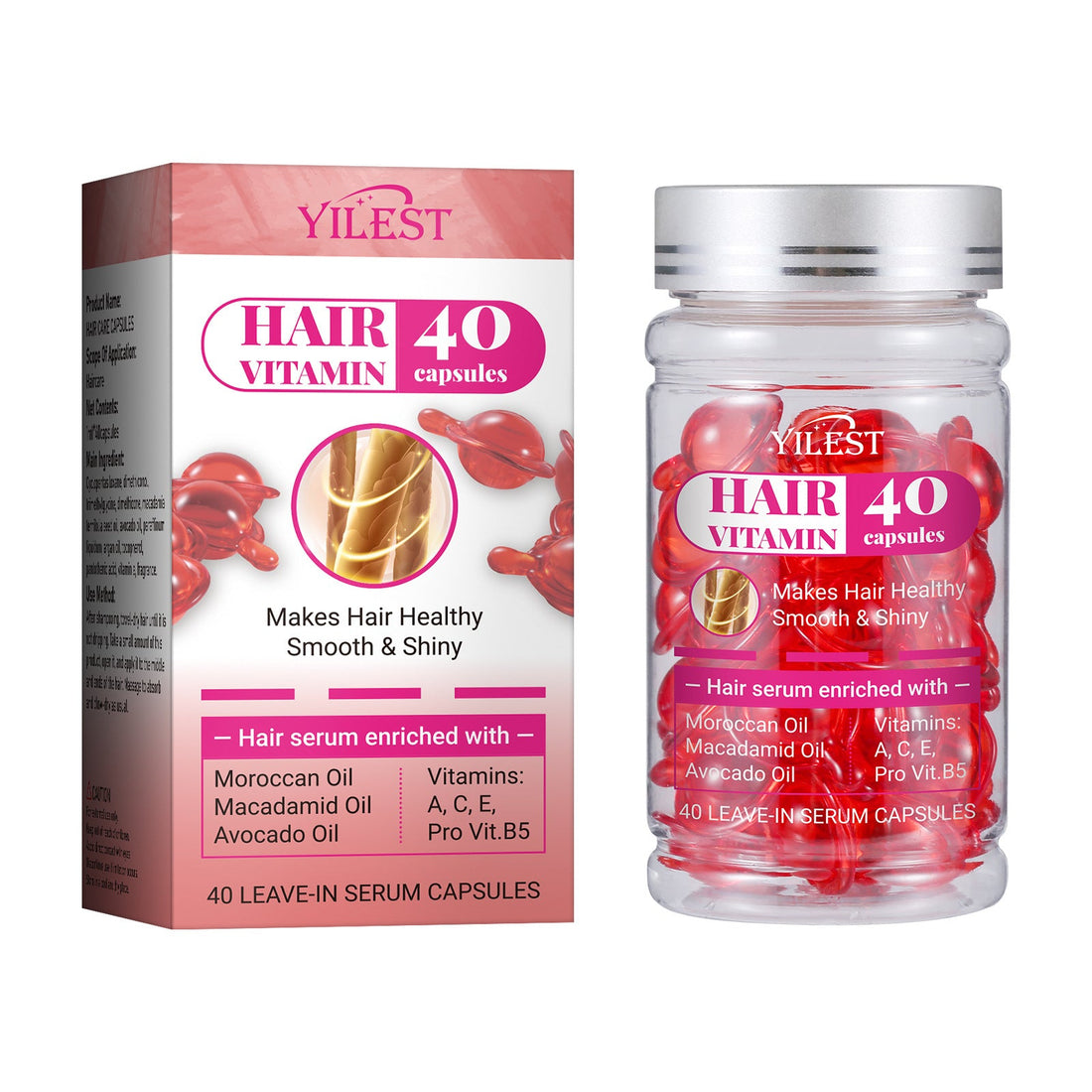 Silky Repair Hair Capsules