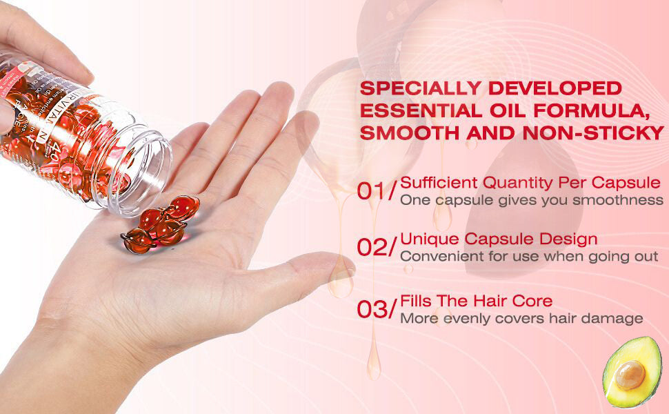 Argan & Macadamia Hair Vitamin Capsules