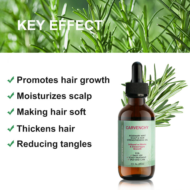 Rosemary Mint Strengthening Hair Oil