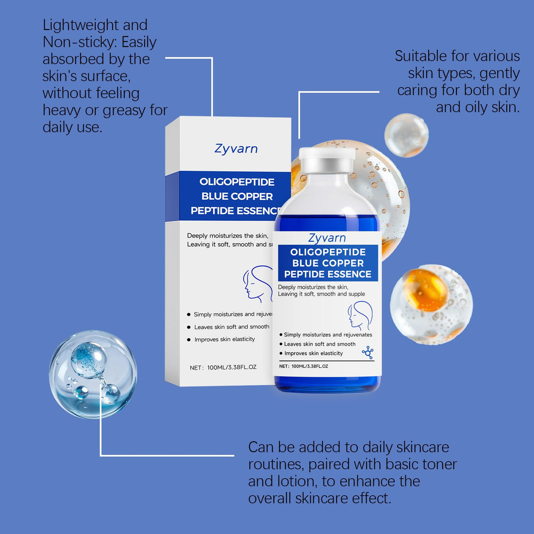 Blue Copper Peptide Renewal Serum