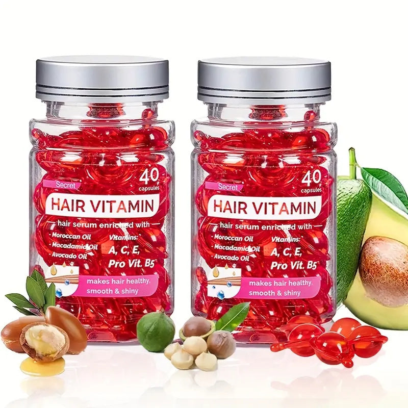 Argan & Macadamia Hair Vitamin Capsules
